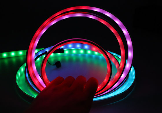 Anti UV Smart LED Strip Lights Remote Color Changing For Bedroom Decoration