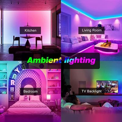 WiFi Flexible LED Strip Light Remote Control Intelligent Light Band IP67