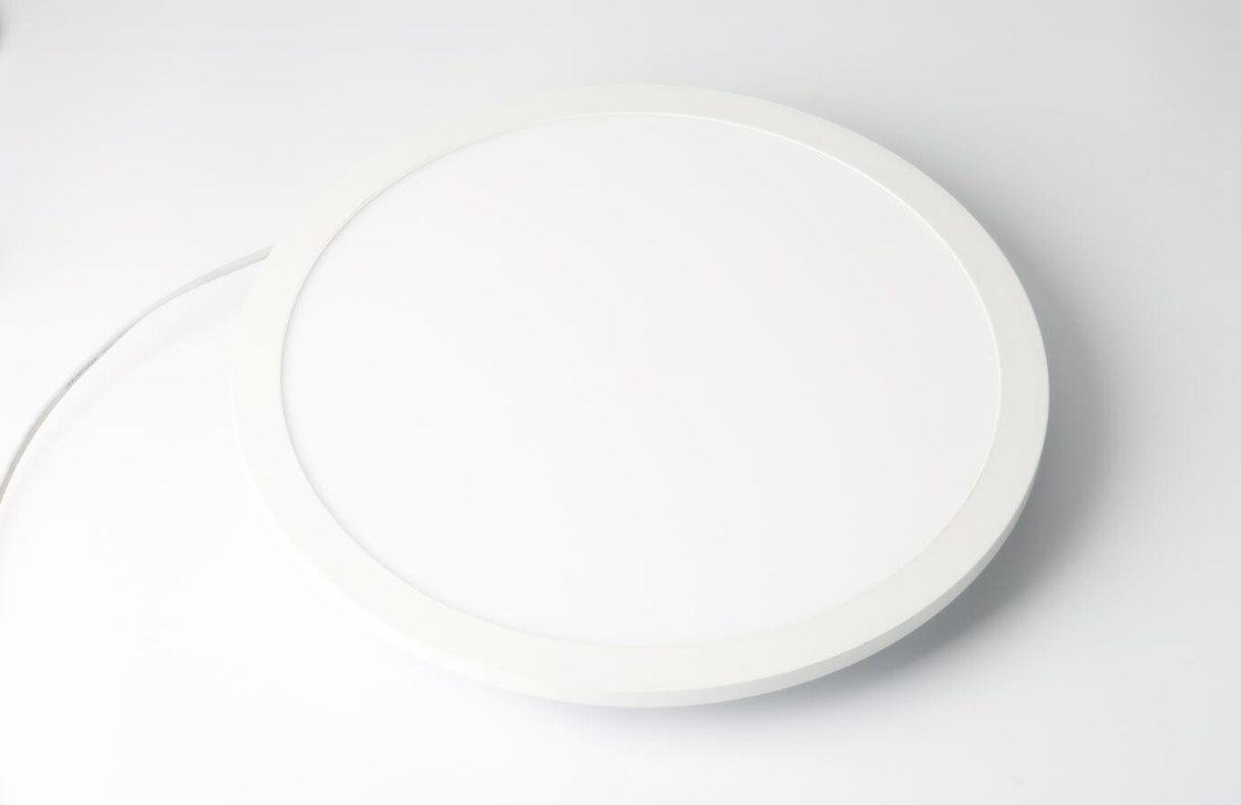 24w 36w 45w Led Panel Light Intelligent Adjustable Round Mounted Frameless