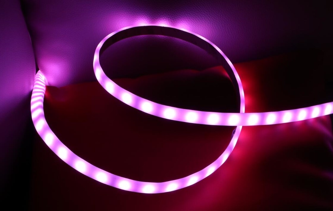 8m 10m flexible led strip lighting Extendable 16 Million 10W IP67